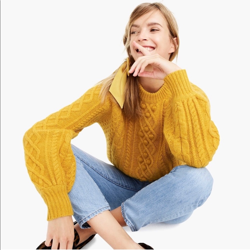 Demylee Marigold Sweater for J.Crew